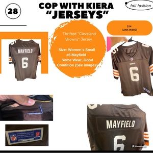 Thrifted “Cleveland Brown’s” Jersey